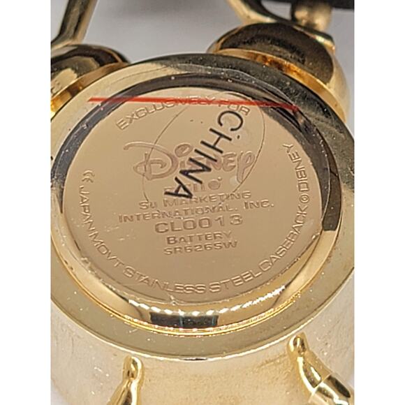 Vintage Disney Mickey Mouse Miniature Alarm Clock Style And MICKEY Watch MU0318 main image 5